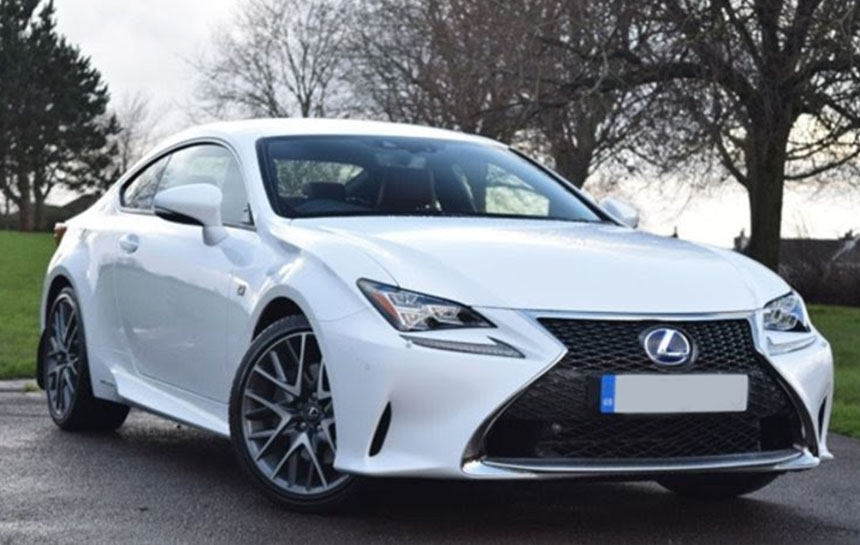 Vehicle Details - Lexus RC 300h F-Sport Hybrid